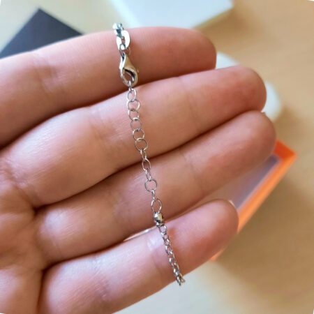 silver bracelet chain for women - OLY03